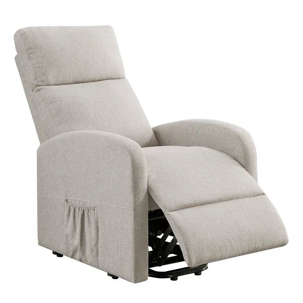 Barker Lift & Tilt Recliner Chair (Dual Motor) - Cream