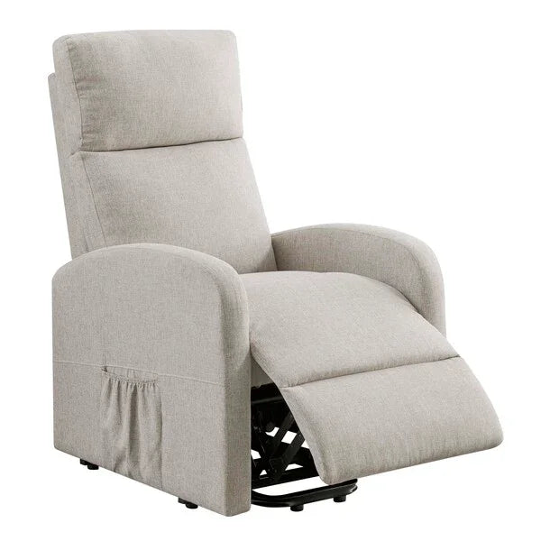 Barker Lift & Tilt Recliner Chair (Dual Motor) - Cream
