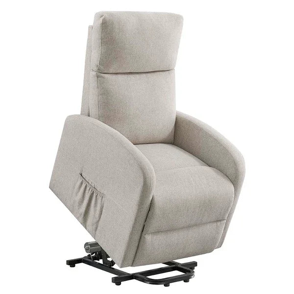 Barker Lift & Tilt Recliner Chair (Dual Motor) - Cream