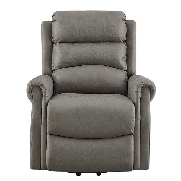Willis Dual Motor Lift & Tilt Recliner Chair-Antique Grey Rub Off