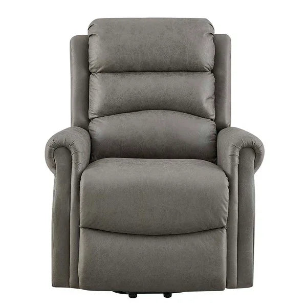 Willis Dual Motor Lift & Tilt Recliner Chair-Antique Grey Rub Off