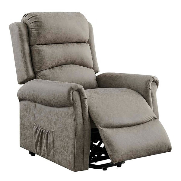 Willis Dual Motor Lift & Tilt Recliner Chair-Truffle Rub Off