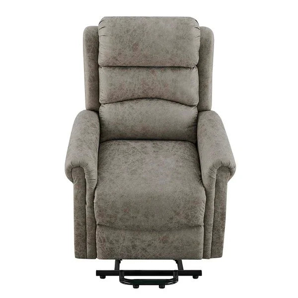 Willis Dual Motor Lift & Tilt Recliner Chair-Truffle Rub Off