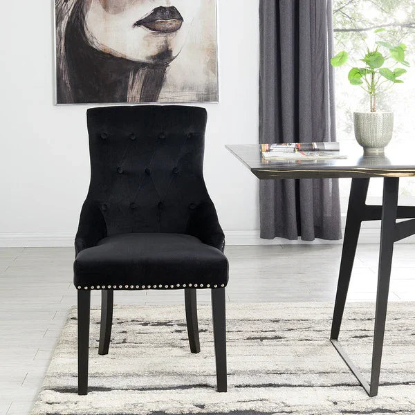 Lion Dining Chair Black