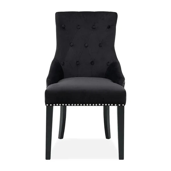 Lion Dining Chair Black