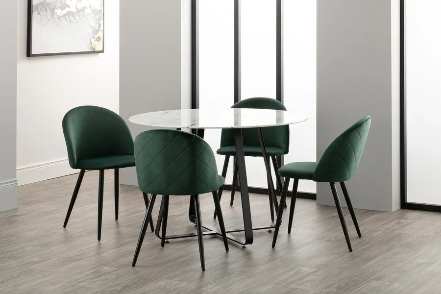 Lotus Chair- Green (Set of 4)