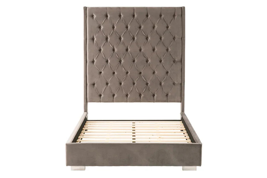 Nevada Bed - Super King - Grey *special*