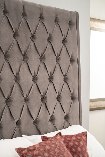 Nevada Bed - Super King - Grey *special*