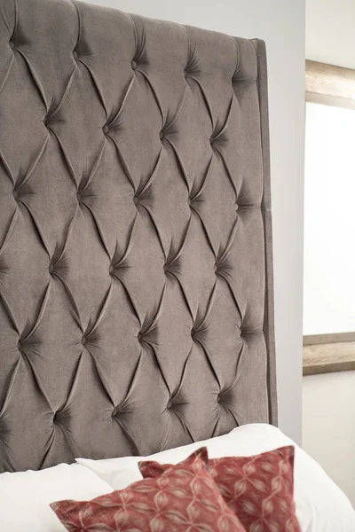 Nevada Bed - Super King - Grey *special*