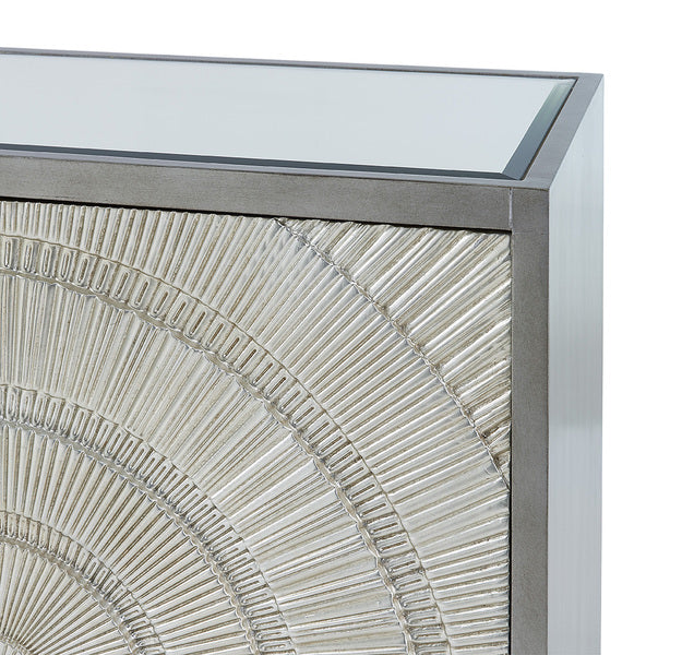 Frenso 4 Door Sideboard Silver