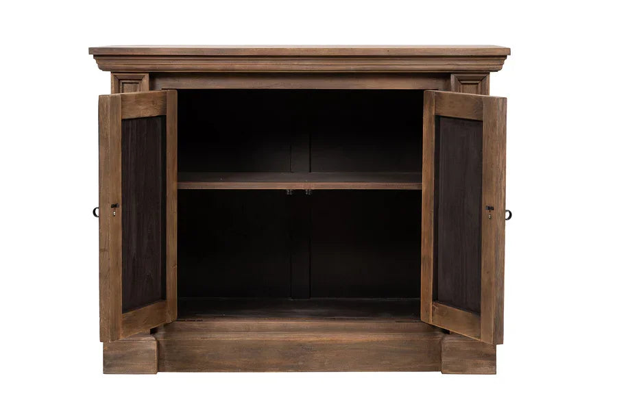 Harvard 2 Door Chest - Dark Bayur