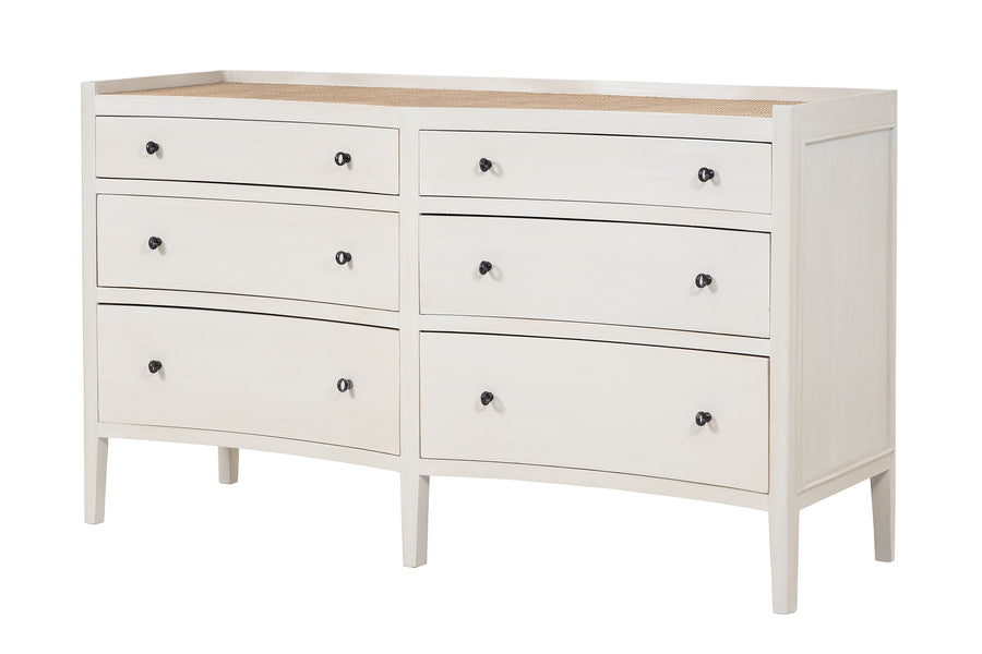 Jacob Chest of 6 Drawers - French Grey