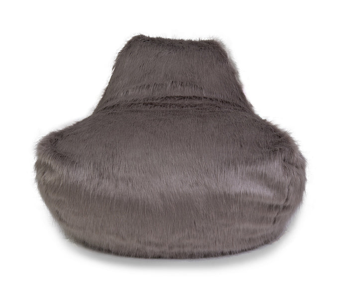 Faux Sheepskin Bean Bag-Grey *special* (Minimum Order: 2)