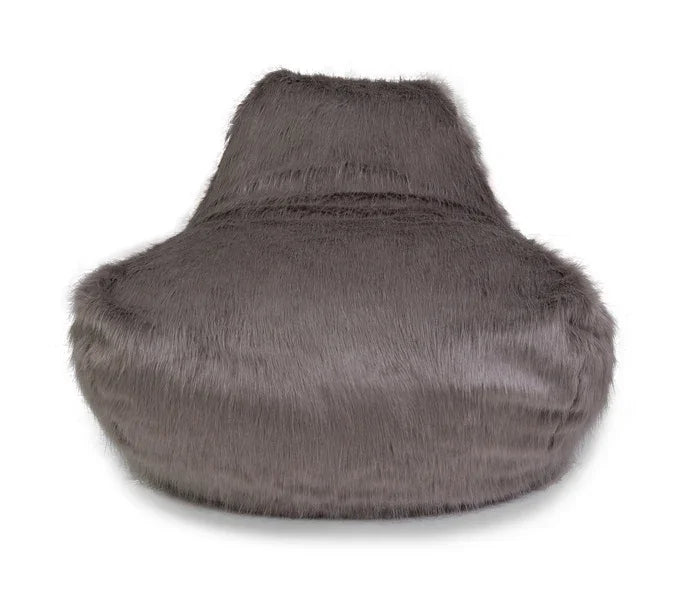 Faux Sheepskin Bean Bag-Grey *special* (Minimum Order: 2)