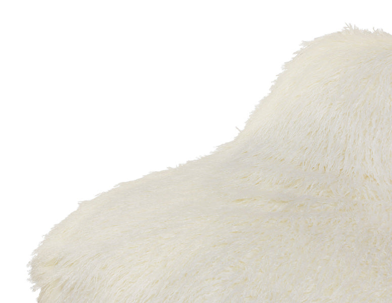 Faux Sheepskin Bean Bag-White *special* (Minimum Order: 2)