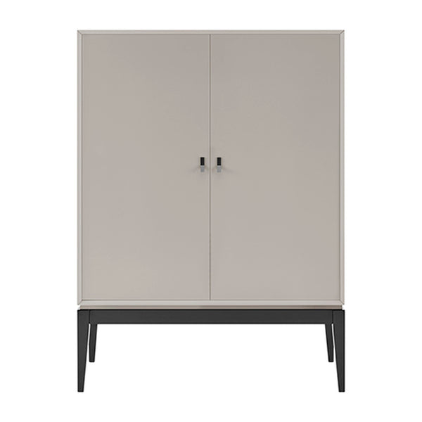 Pasadena 2 Door Drinks Cabinet - Flannel Grey