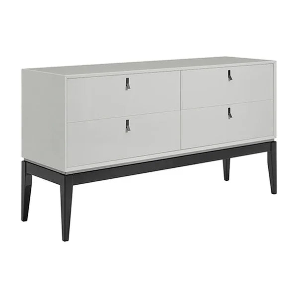 Pasadena Chest of 4 Drawers - Cool Grey