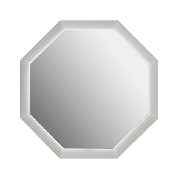 Pasadena LED Hexagon Mirror - Cool Grey