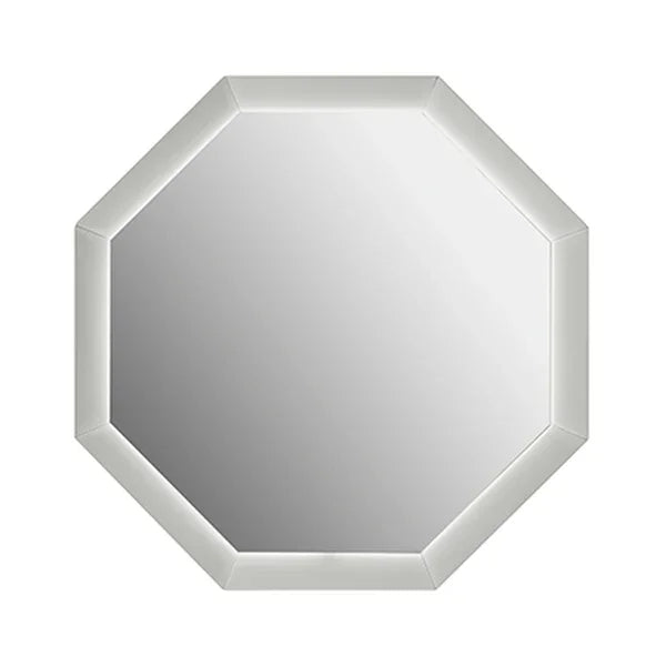 Pasadena LED Hexagon Mirror - Cool Grey
