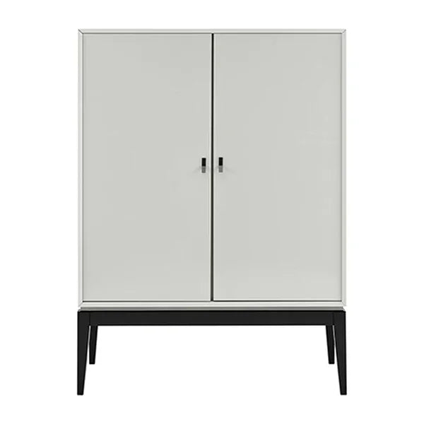 Pasadena 2 Door Drinks Cabinet - Cool Grey