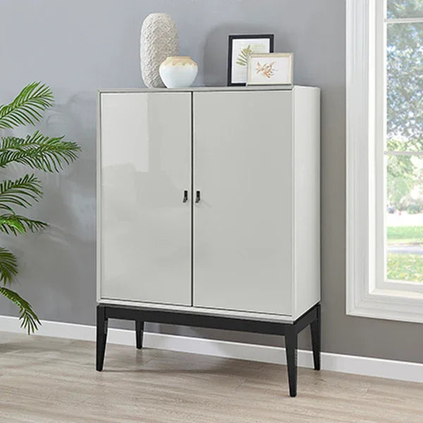 Pasadena 2 Door Drinks Cabinet - Cool Grey