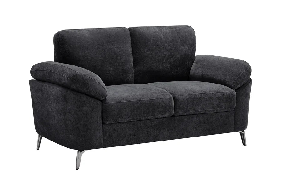 Camden 2 Seater-Black