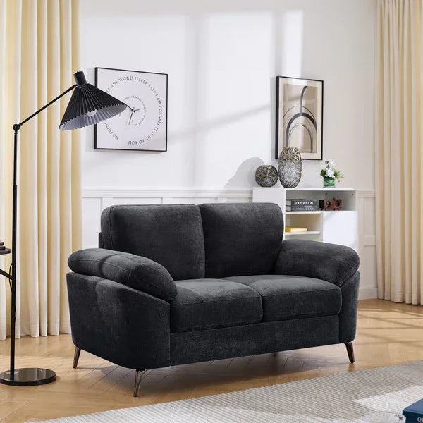 Camden 2 Seater-Black