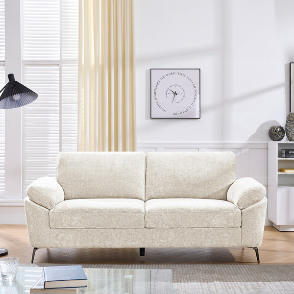 Camden 3 Seater-Cream