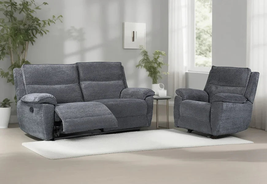 Midtown Recliner Chair - Dark Grey (Special)