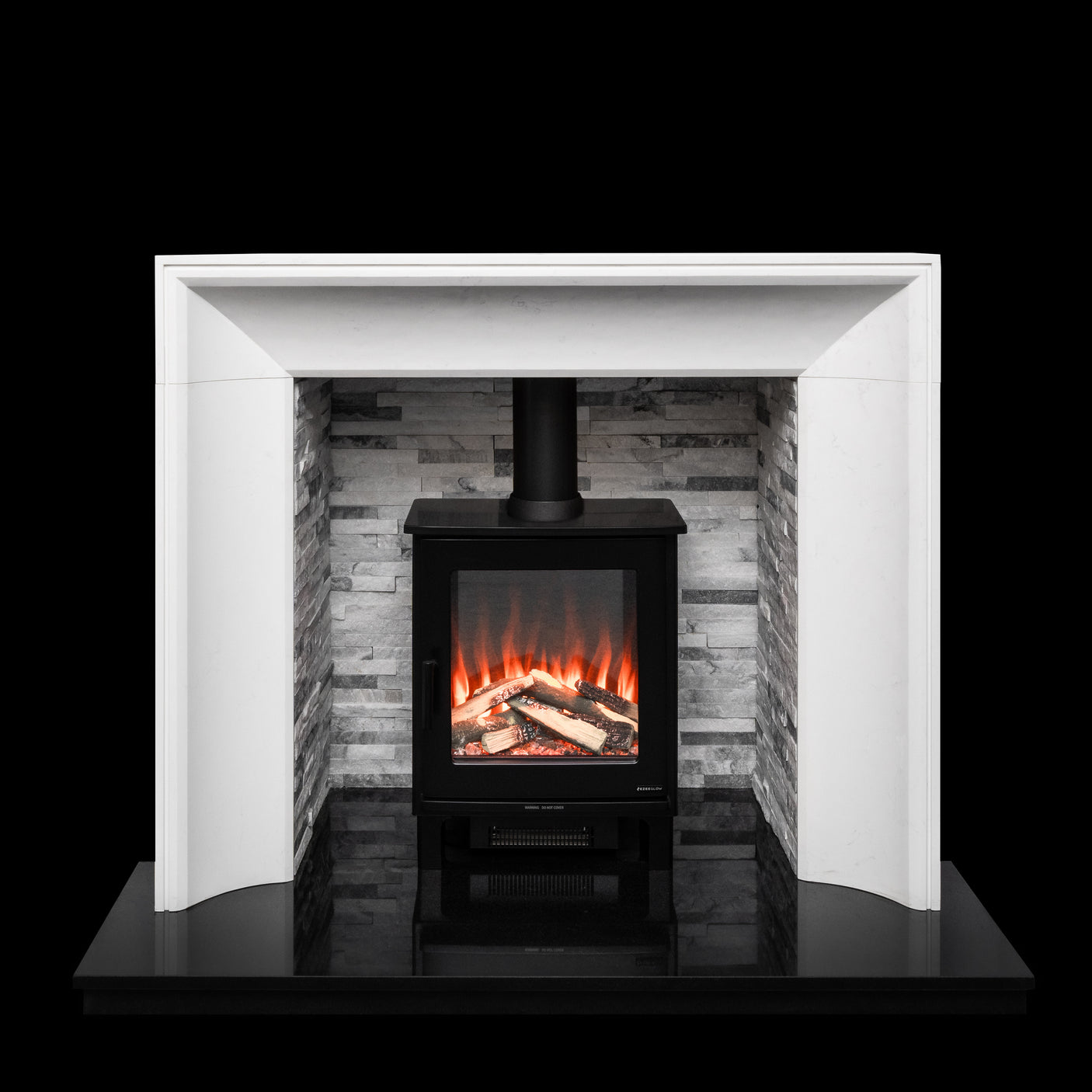 54" Gatsby Honed Naples White Surround