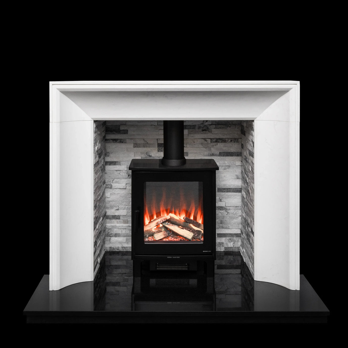 54" Gatsby Honed Naples White Surround