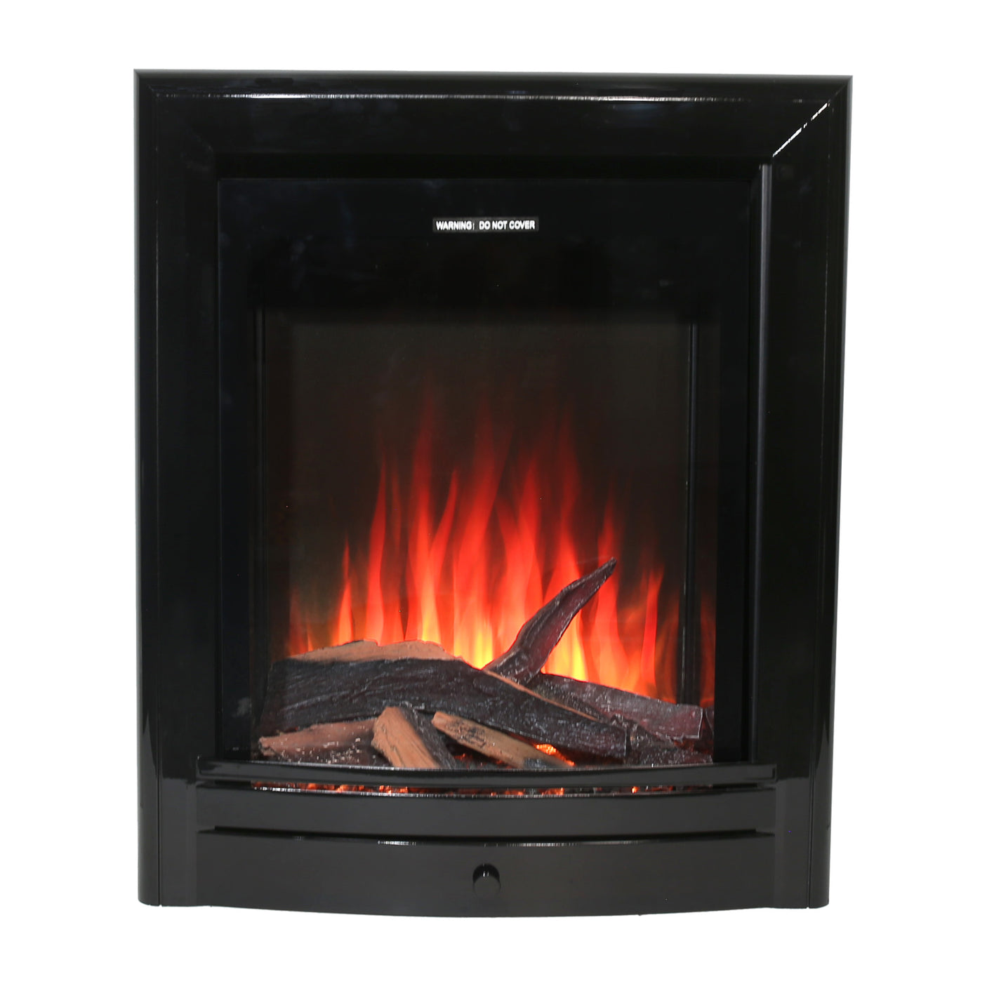 Ezee Glow Pulse Deep Inset Fire Nickel