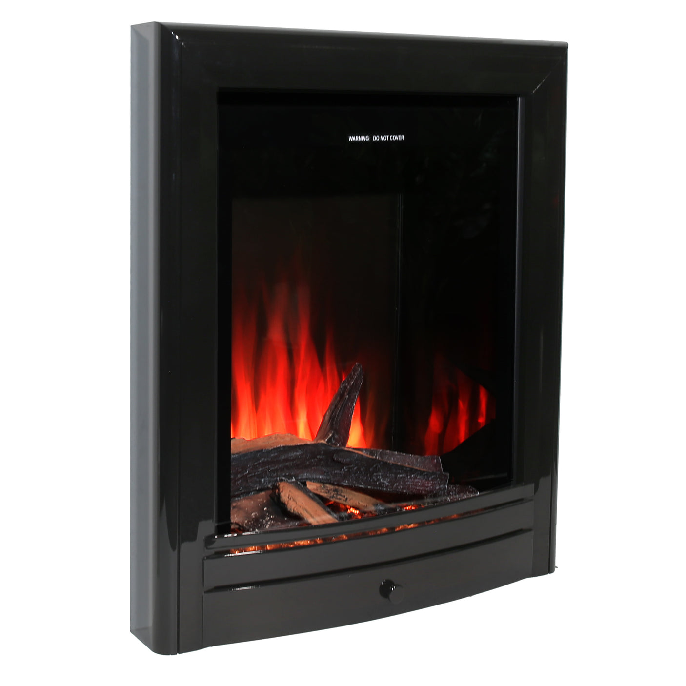 Ezee Glow Pulse Deep Inset Fire Nickel