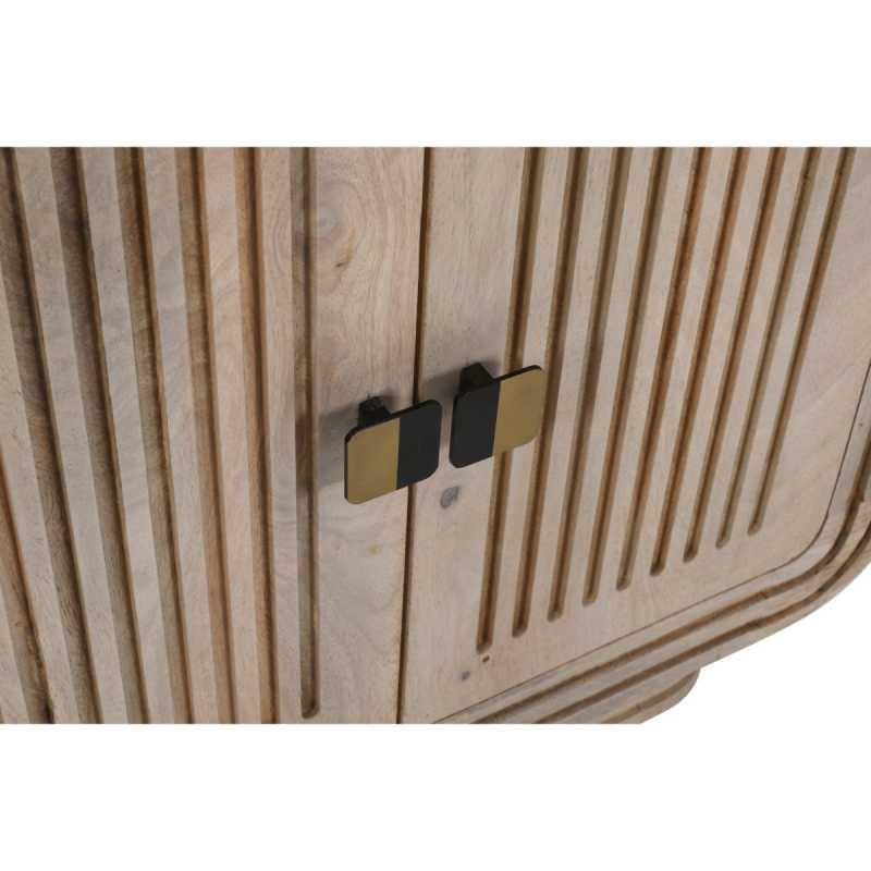 Hudson Carved Mango Wood Mini Sideboard - View 4