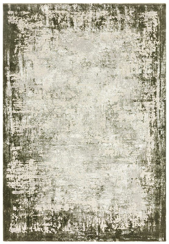 Kuza Border Green Rug