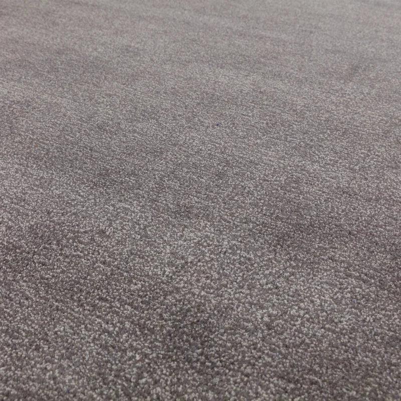 close-up of grey carpet texture and pile