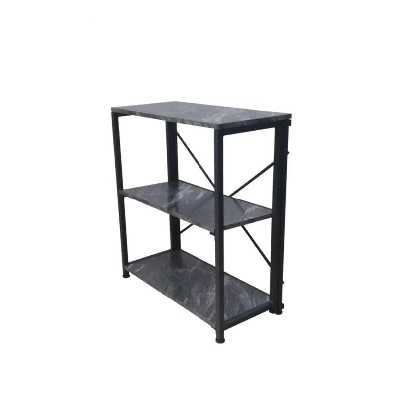 Alora 72cm 3-Tier Black Display Unit