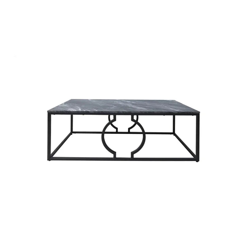 Alora Black Metal Coffee Table - KD