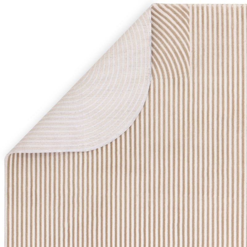 Kuza Shape Gold / Cream Rug - Image 3