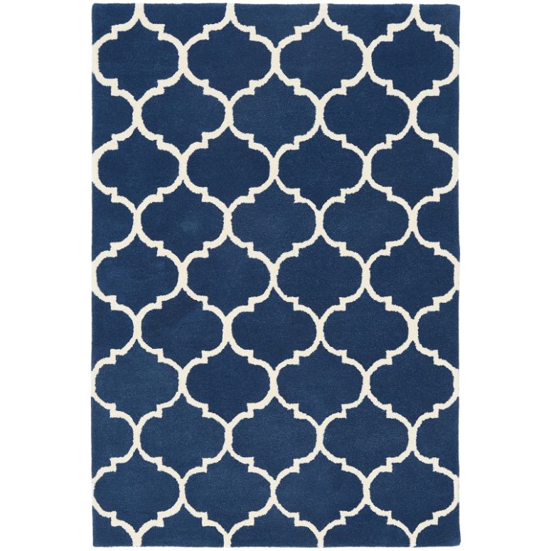 Albany Ogee Blue Rug - Image 1