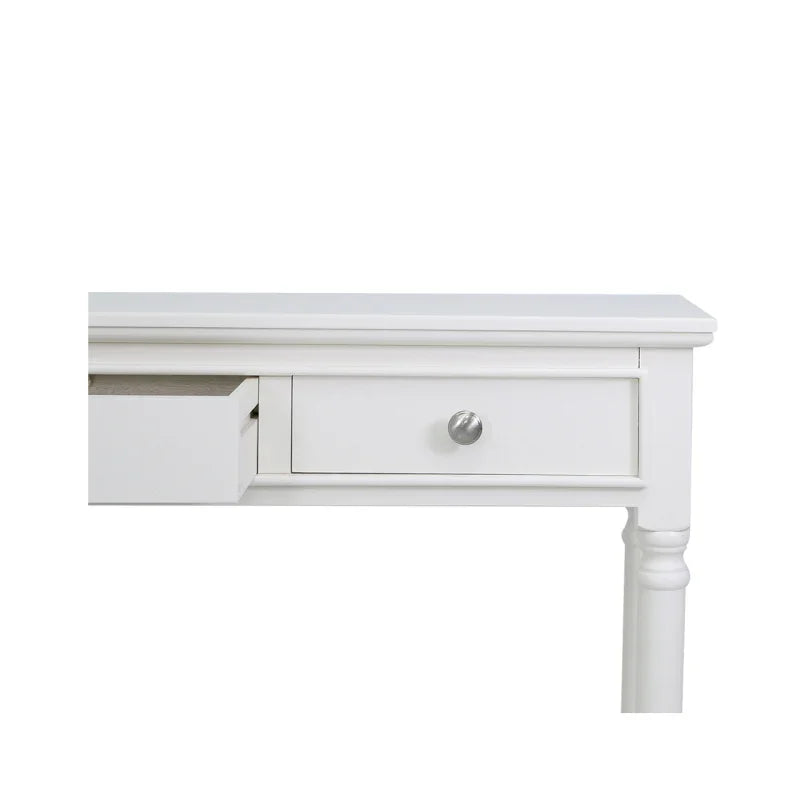 Delta White Medium Console Table
