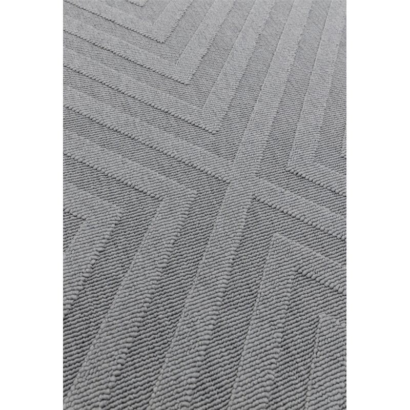 Antibes AN07 Light Grey Arrow Rug 120x170cm