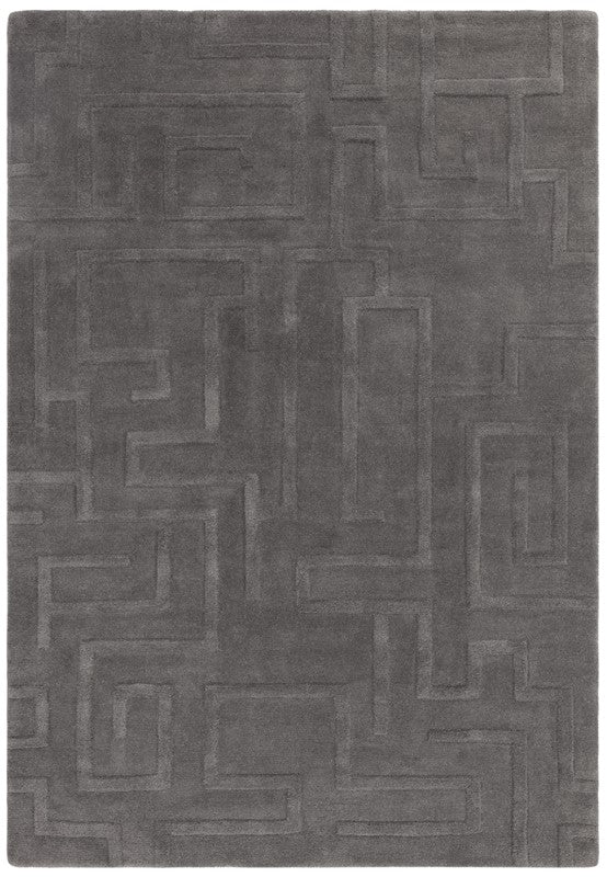 Maze Charcoal Rug - Image 1