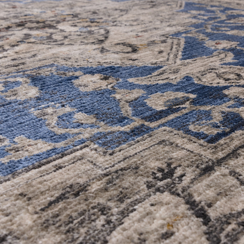 Sovereign Blue Medallion Rug - Image 4