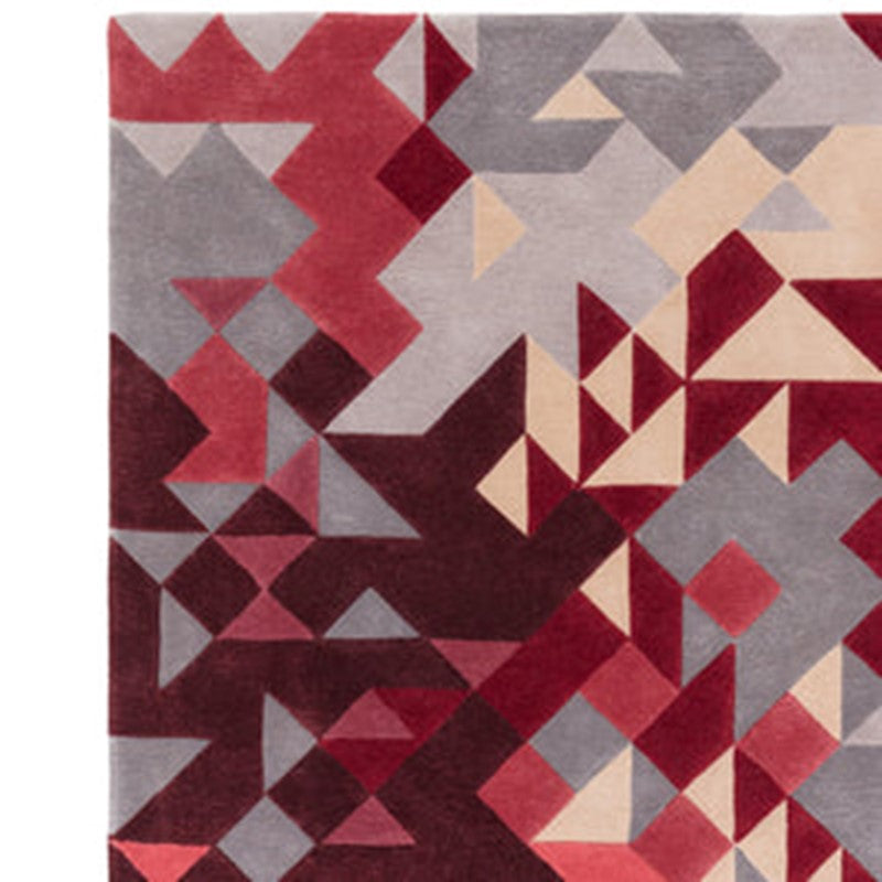 Enigma Red Multi Rug - Image 2