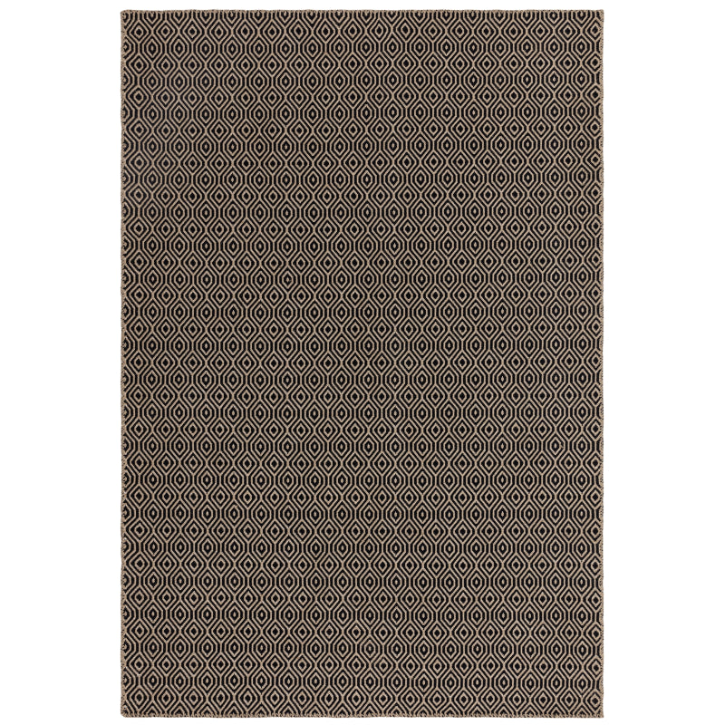 Global Black Mosaic Rug - Image 1