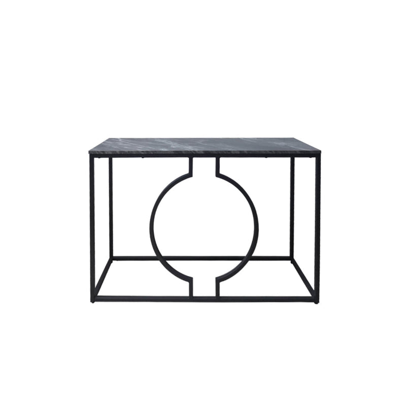 Alora Black Metal Console Table - KD
