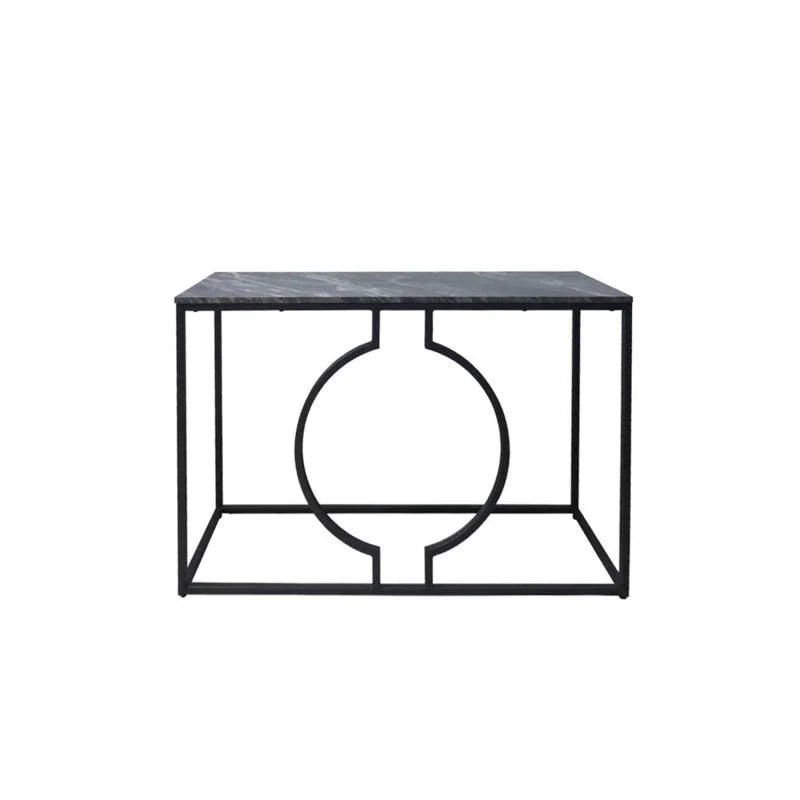 Alora Black Metal Console Table - KD