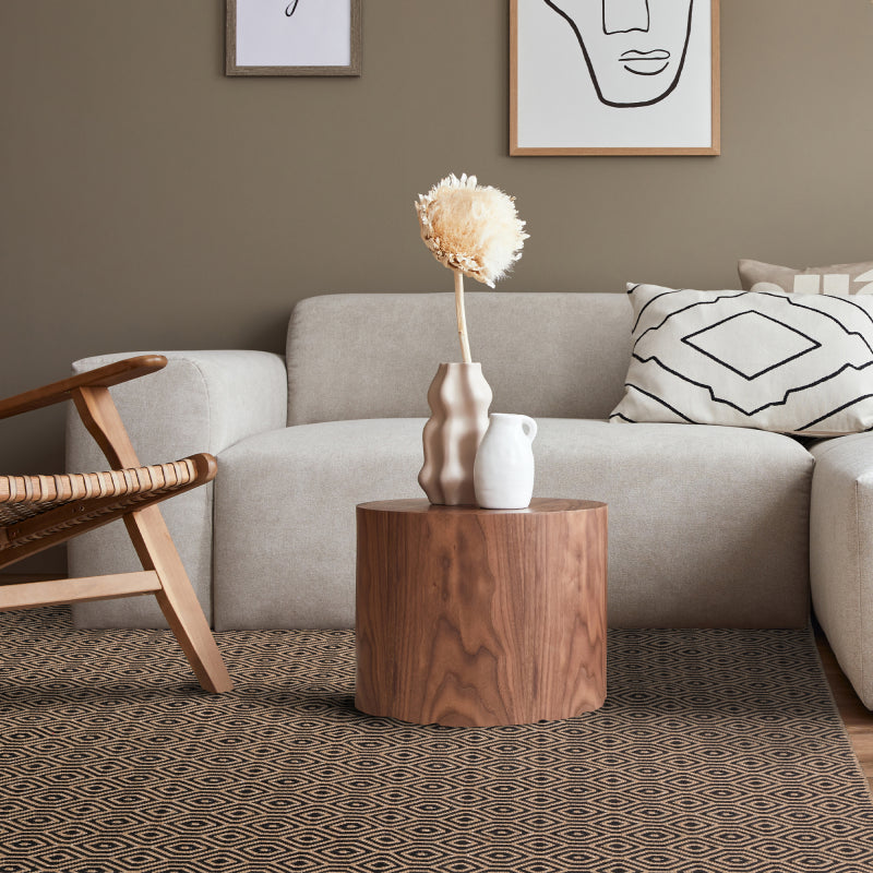 Global Black Mosaic Rug - Image 5