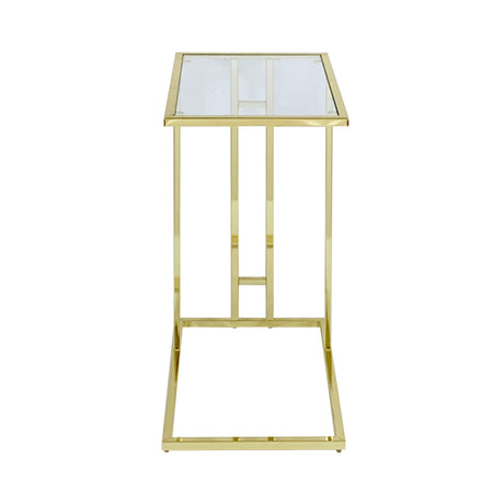 Harry Gold Metal Sofa Table